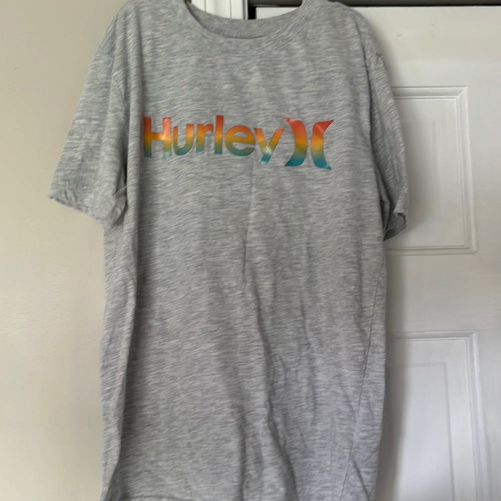 Boys large Hurley t-shirt